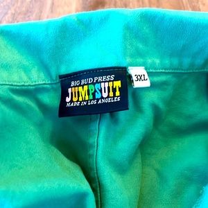 Unisex Big Bud Press jumpsuit | RARE sea foam green | long sleeves